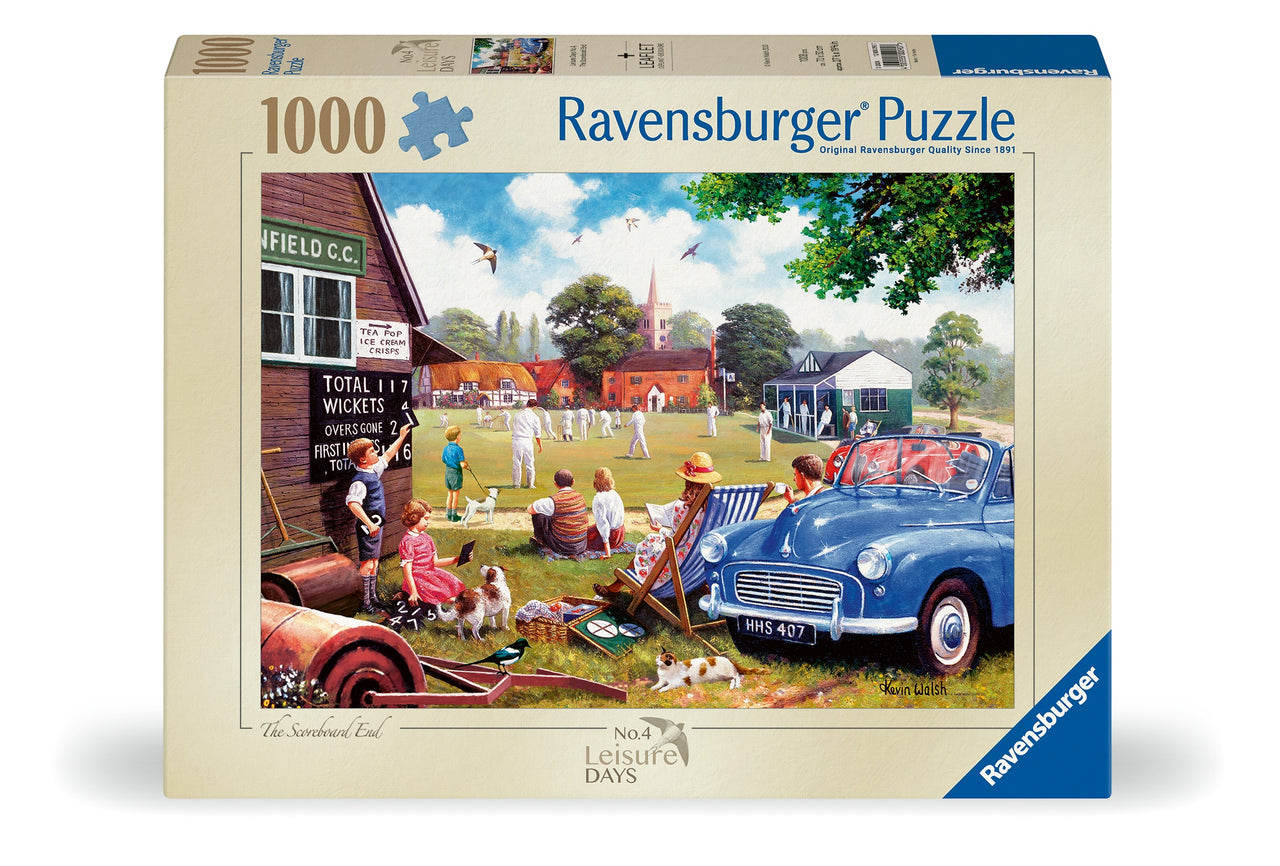1000 pc Puzzle - Leisure Days No. 4 - The Scoreboard End