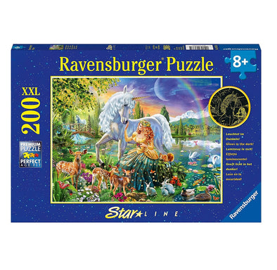 200 pc Puzzle Glow in the Dark - Magical Beauty