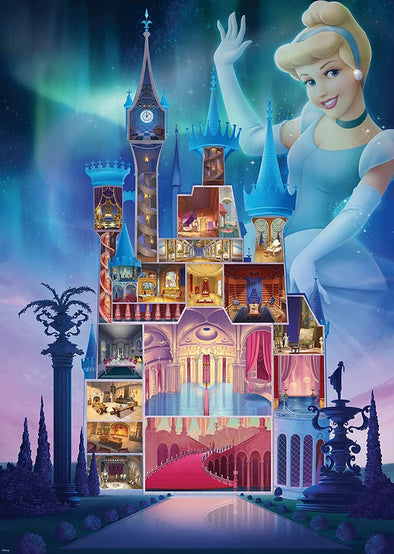 1000 pc Puzzle - Disney Castle Collection Cinderella