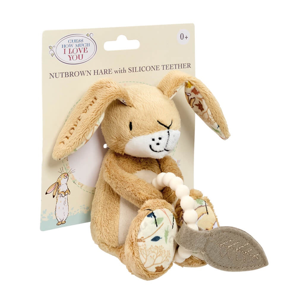 Guess How Much I Love You Little Nutbrown with Silicone Teether