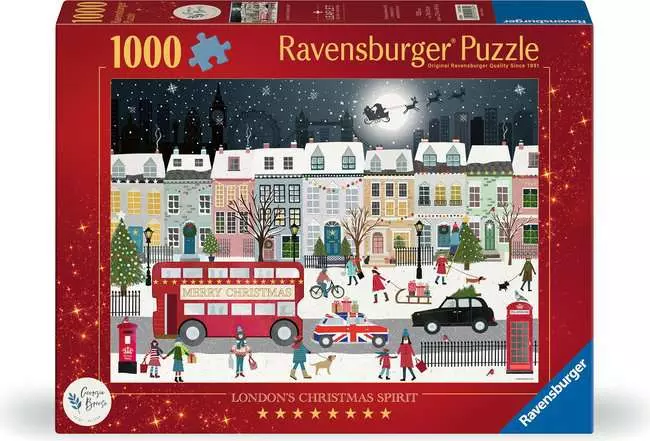 1000pc London's Christmas Spirit