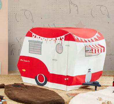 Red Mini Camper Playhouse