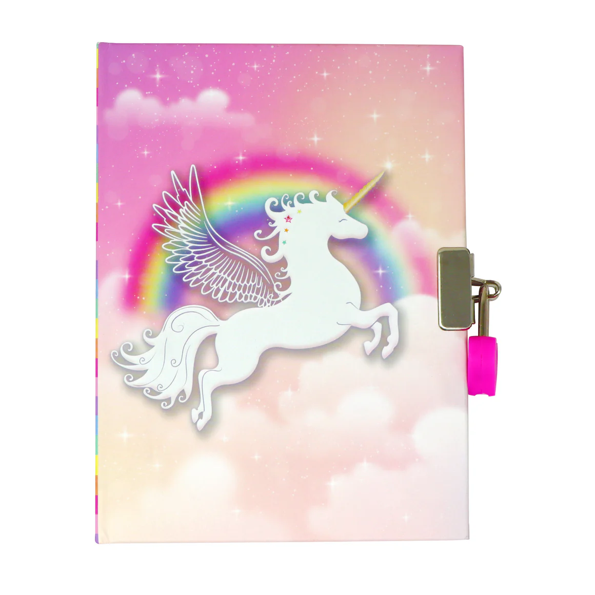 Unicorn dreamer Strawberry Scented Lockable Diary