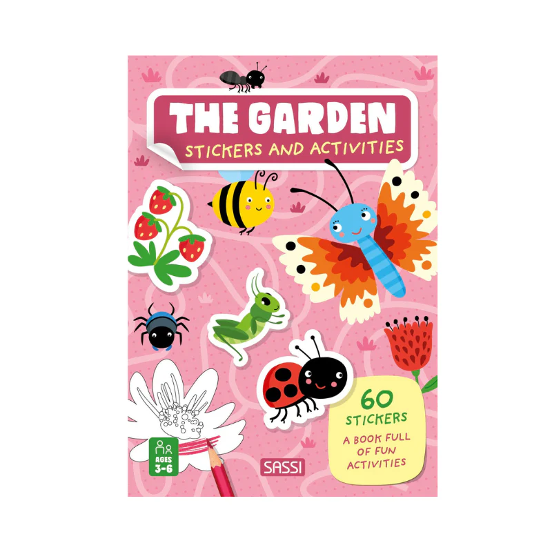 Stickers and Activities Book - The Garden