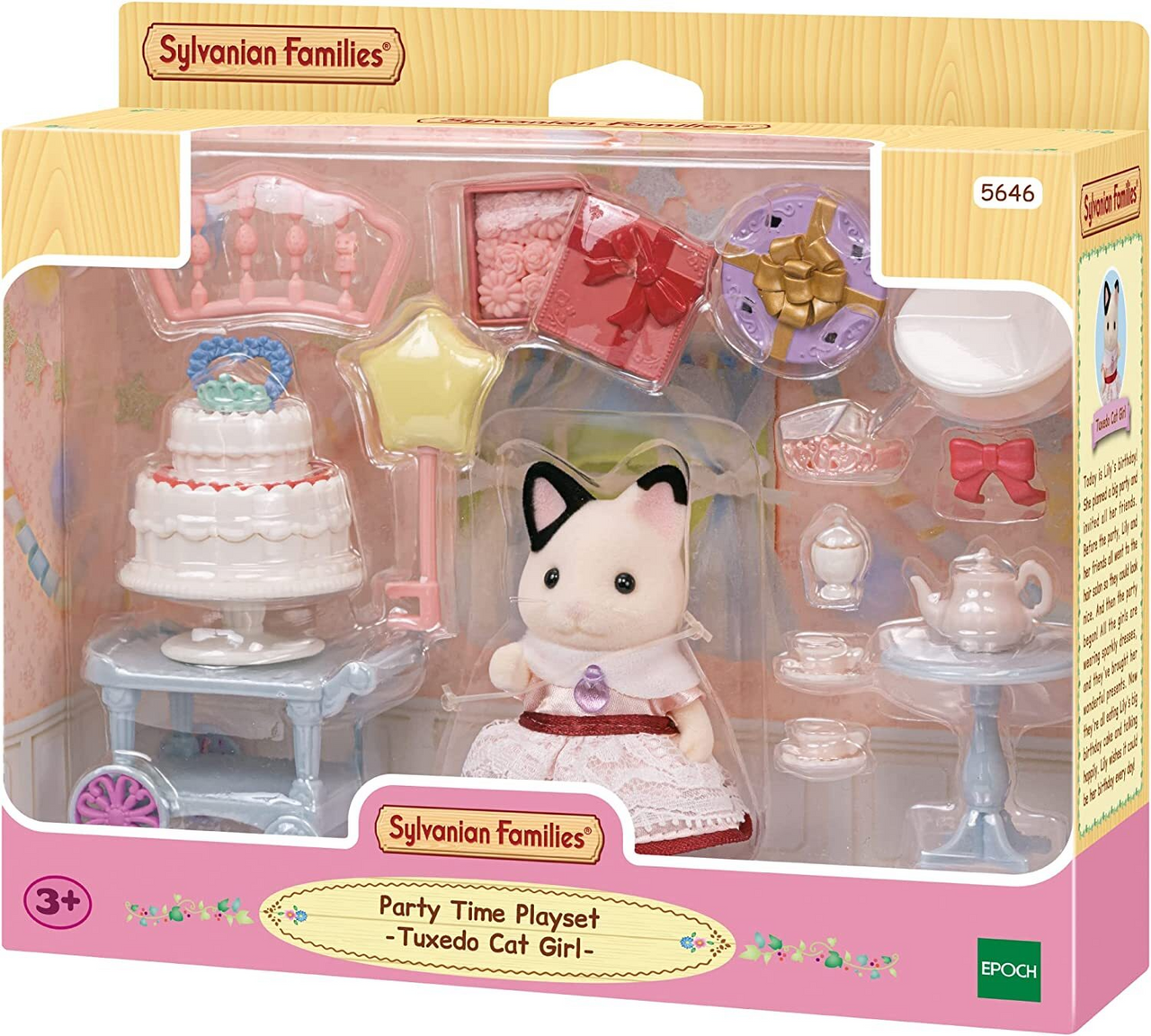 Party Time Playset - Tuxedo Cat Girl