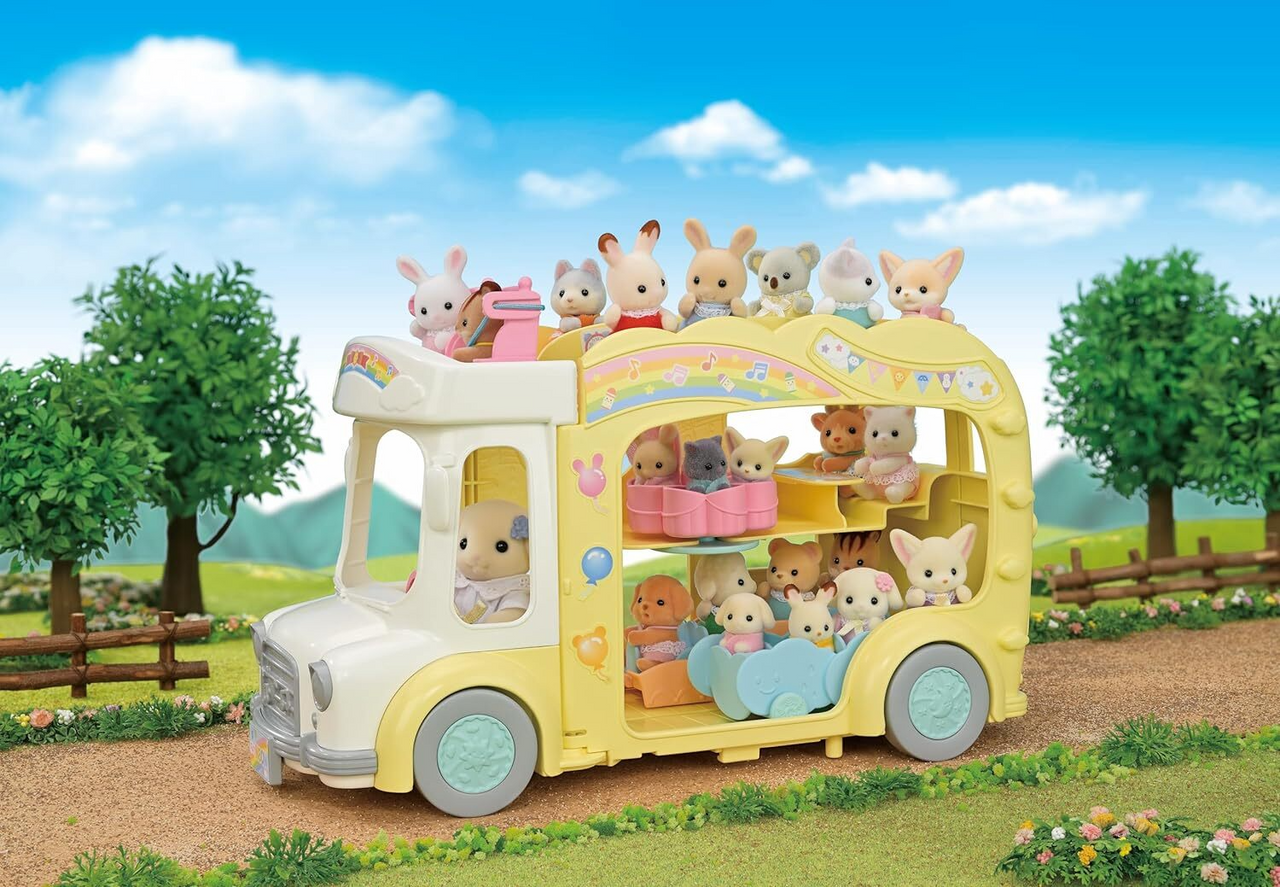 Rainbow Fun Nursery Bus