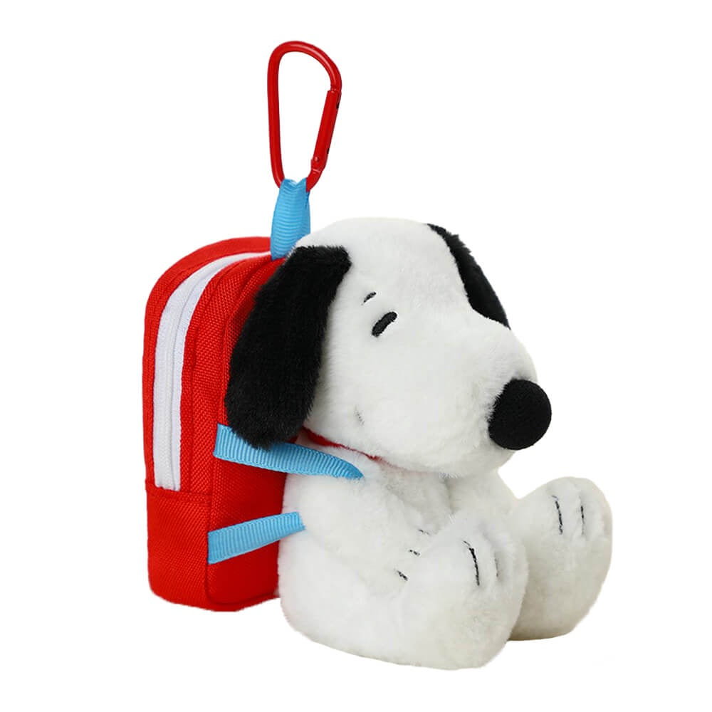 Snoopy Backpack Plush Keyring with Tote Bag