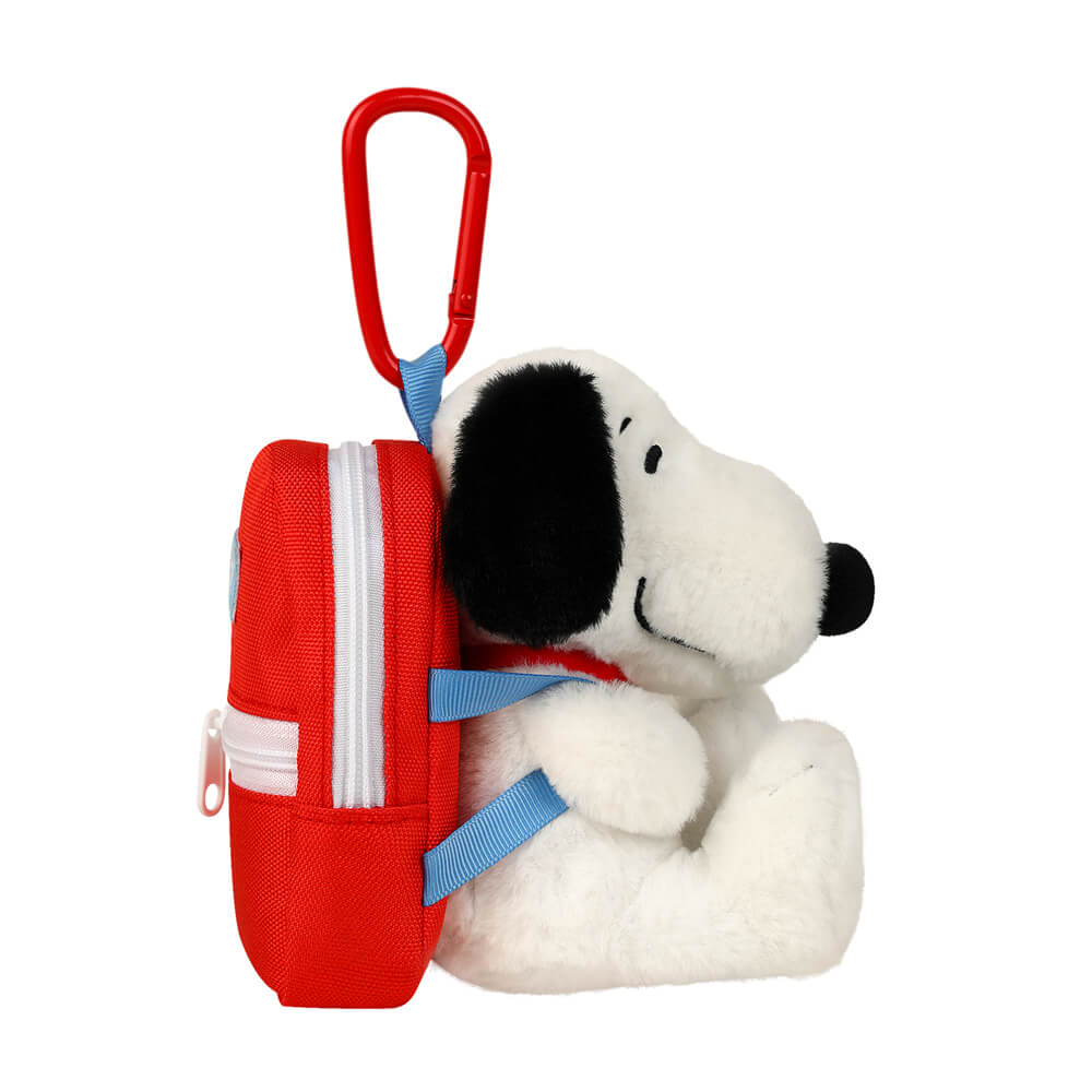 Snoopy Backpack Plush Keyring with Tote Bag