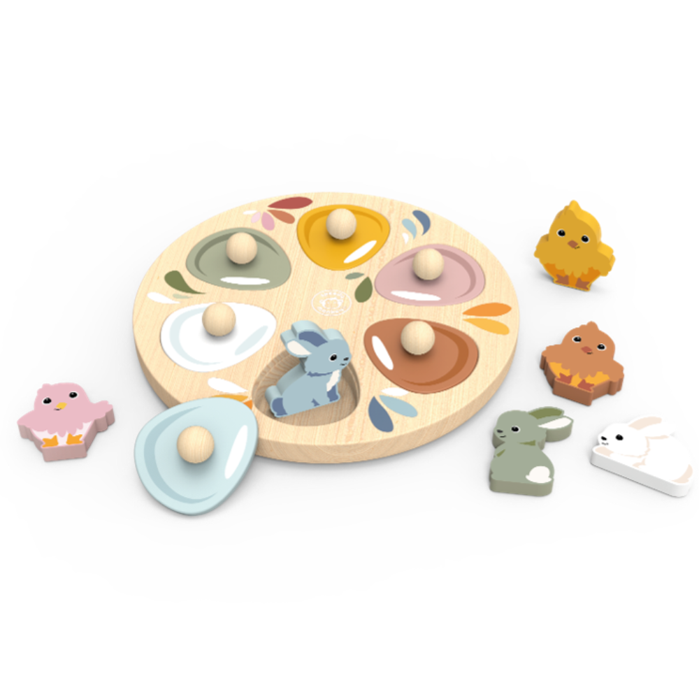 Garden Surprise Puzzle - Chicks & Bunnies