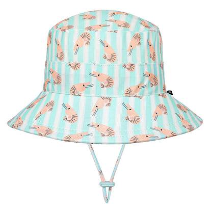 Classic Swim Bucket Beach Hat - Shrimp