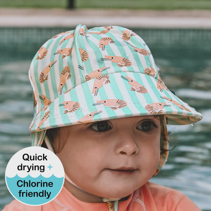 Kids Swim Legionnaire Hat - Shrimp