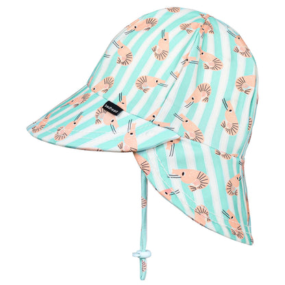 Kids Swim Legionnaire Hat - Shrimp