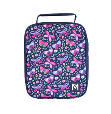 MontiiCo Large Insulated Lunch Bag - Butterflies