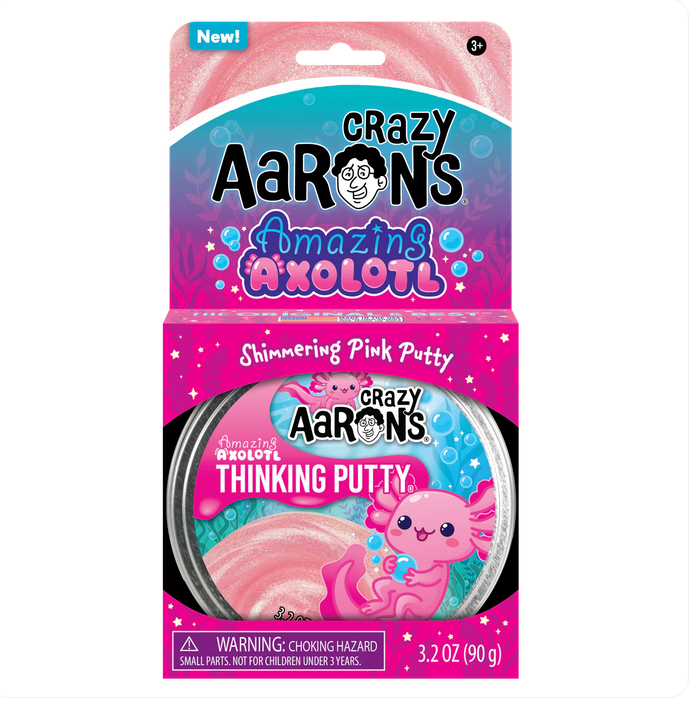 Amazing Axolotl Thinking Putty 90g Tin
