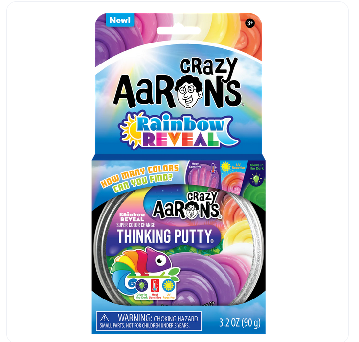 Rainbow Reveal Thinking Putty 90g Tin