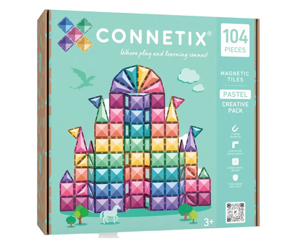 Connetix Pastel Creative Pack (104pc)