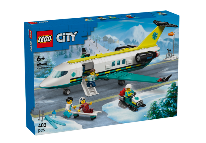 Emergency Air Ambulance Airplane Lego 60465