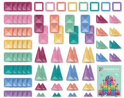 Connetix Pastel Creative Pack (104pc)