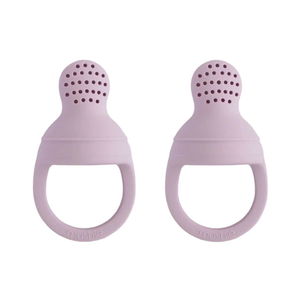 Silicone Fresh Food Feeder Set of 2 - Lilac