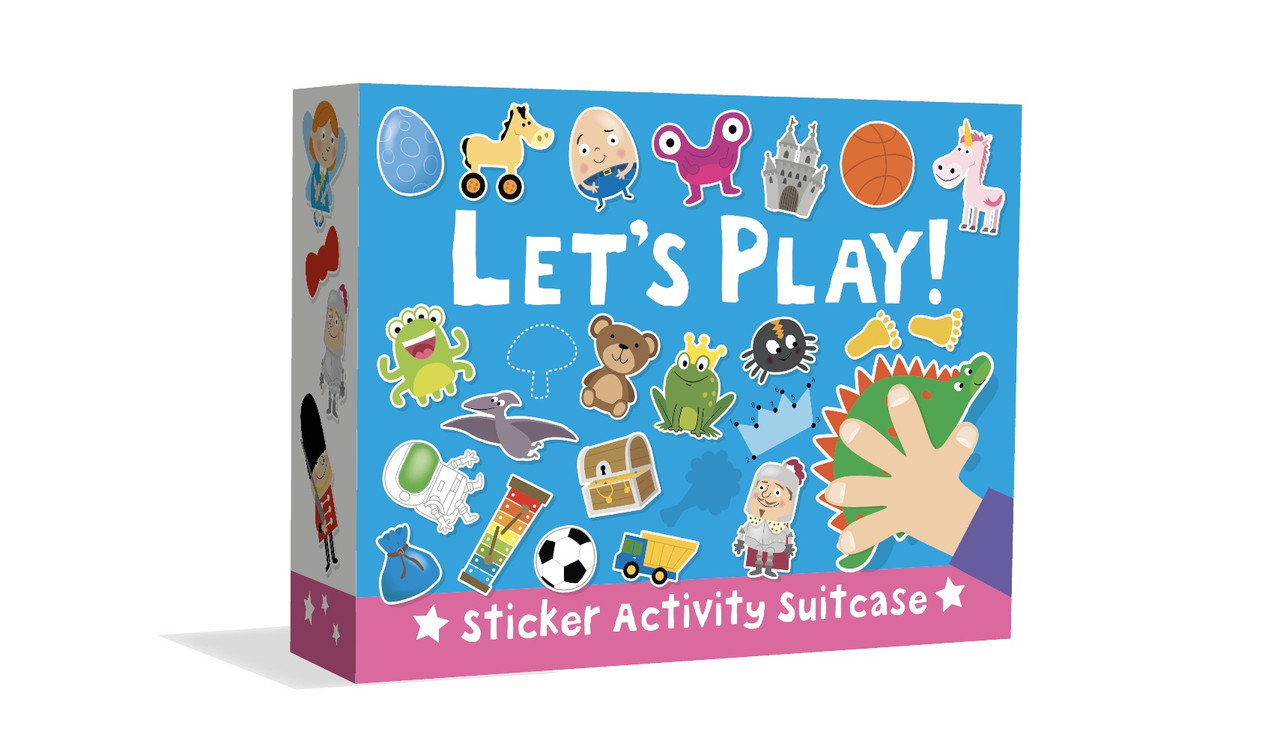 Sticker Activity Suitcase - Let's Play!