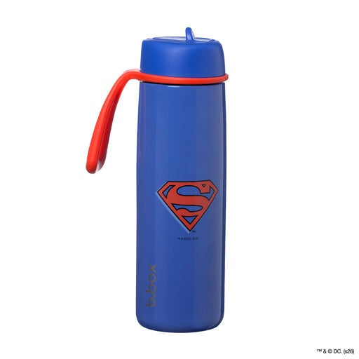 690ml Flip Top Bottle - Superman
