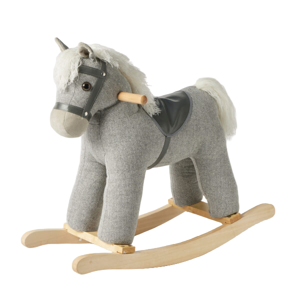 Rocking Tweed Horse