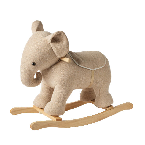 Rocking Tweed Elephant