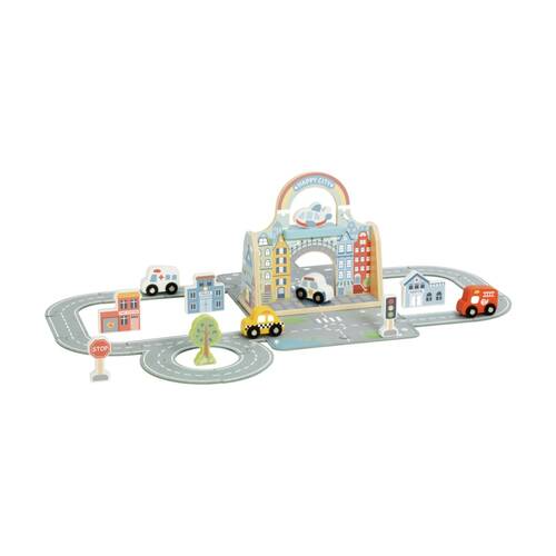 Felt City Play Set