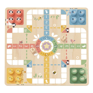 2-In-1 Games: Ludo, Snakes and Ladders - My Forest Friends