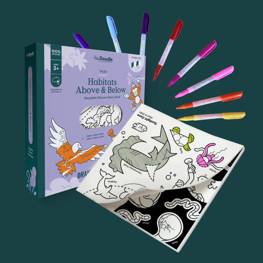 Habitats Above & Below Story Book