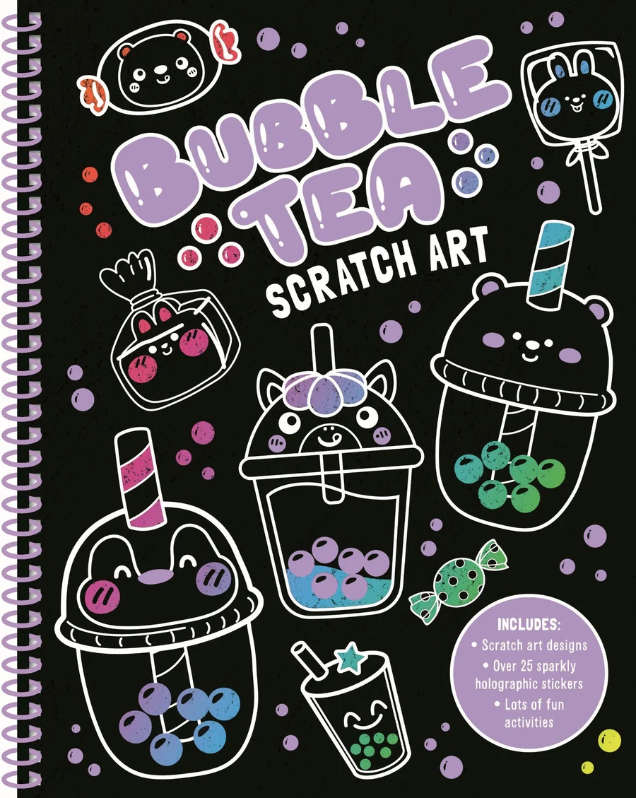 Scratch Art - Bubble Tea – Toys and Tales