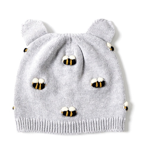 Honey Bee Knit Beanie