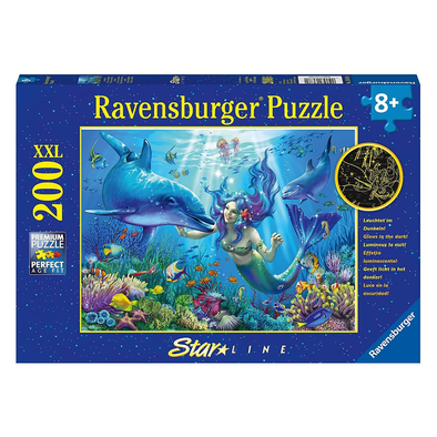 200 pc Puzzle Glow in the Dark - Underwater Paradise