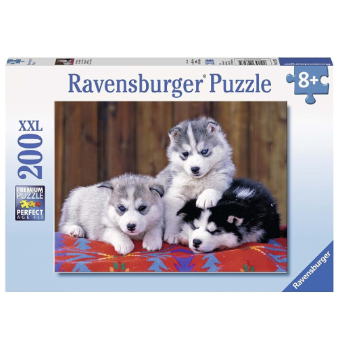 200 pc Puzzle - Husky Puppies