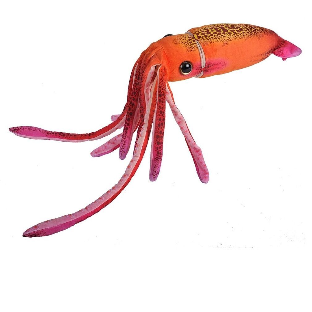 Plush Squid Orange