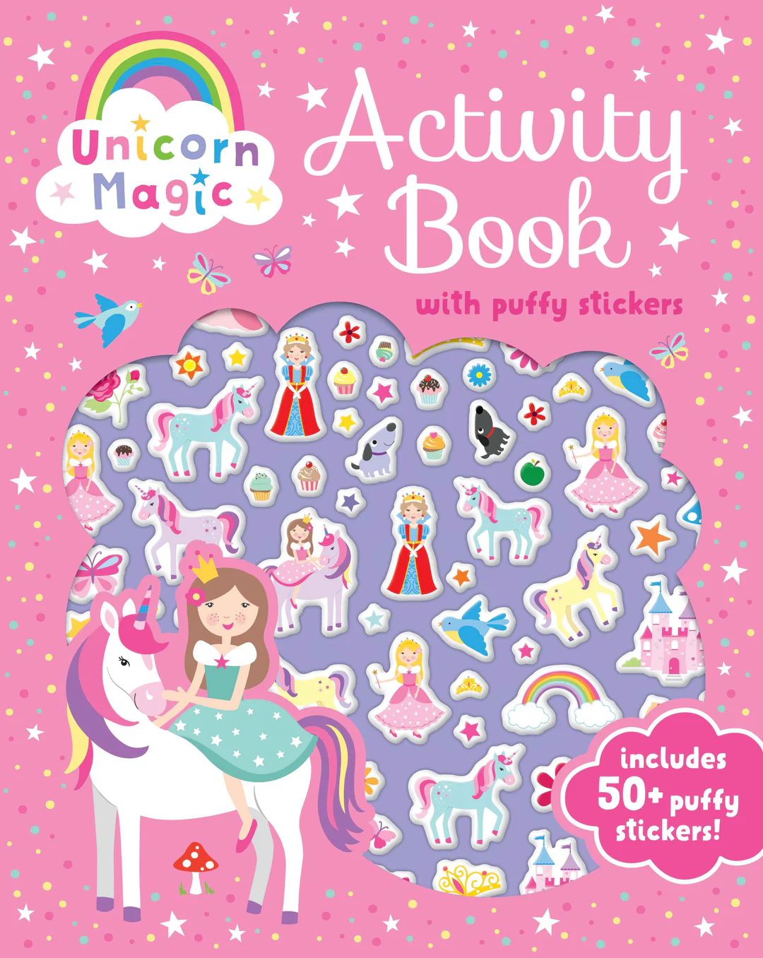Unicorn Magic Puffy Sticker Activity Book