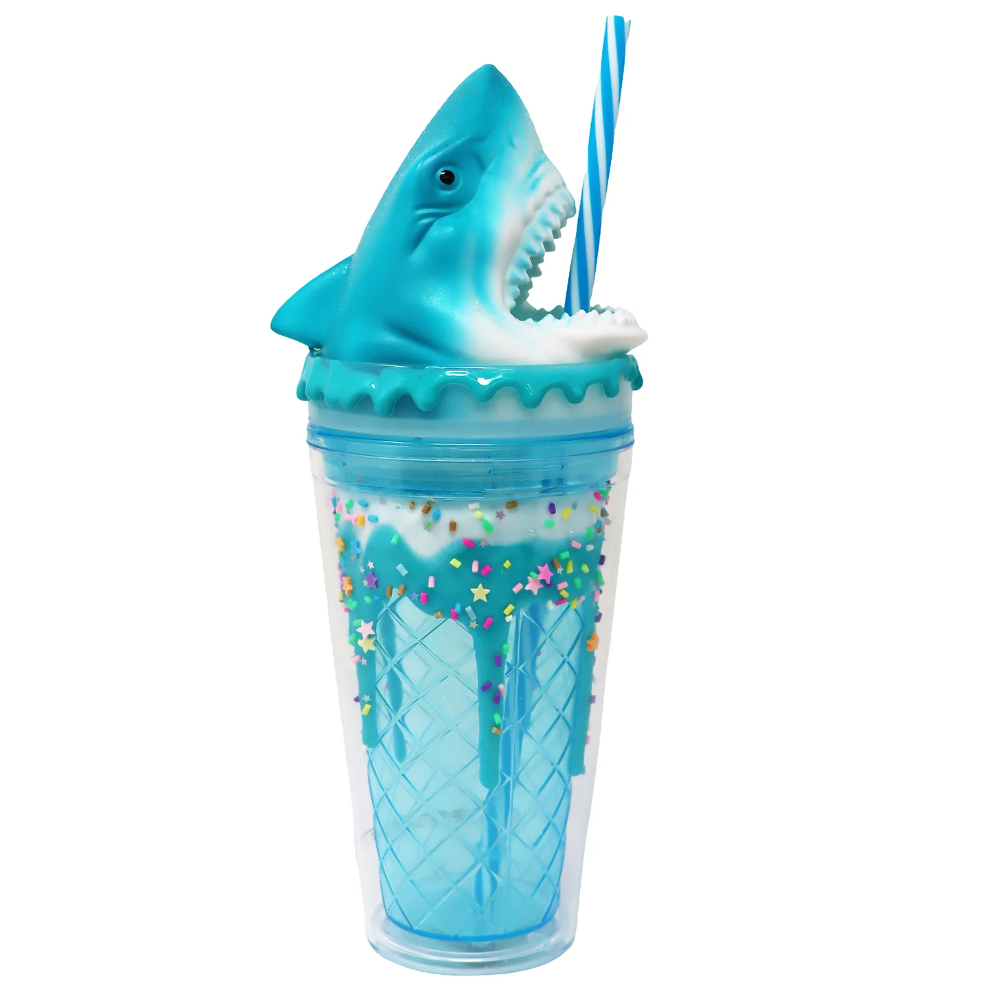 Shark water Cup Blue
