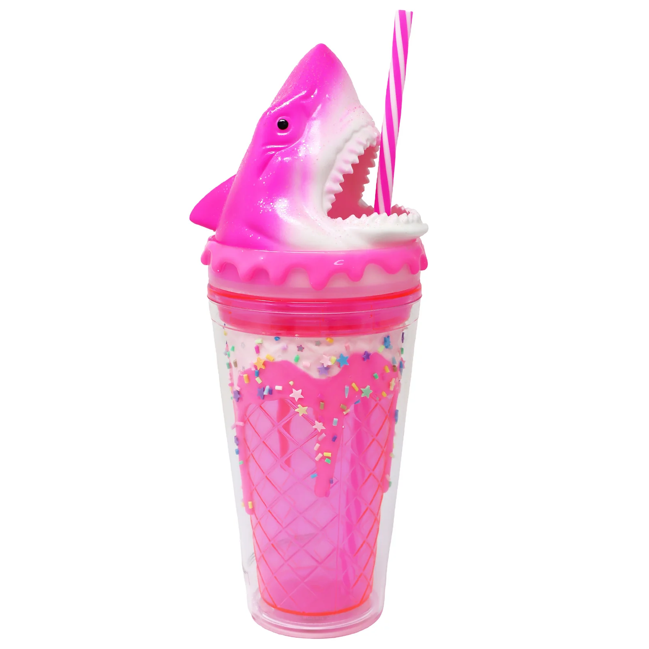 Shark Water Cup Pink