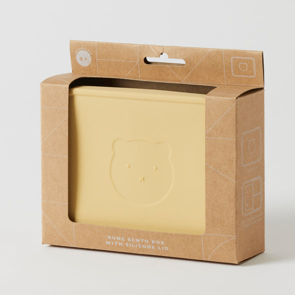 Rune Bento Box with Silicone Lid - Lemon