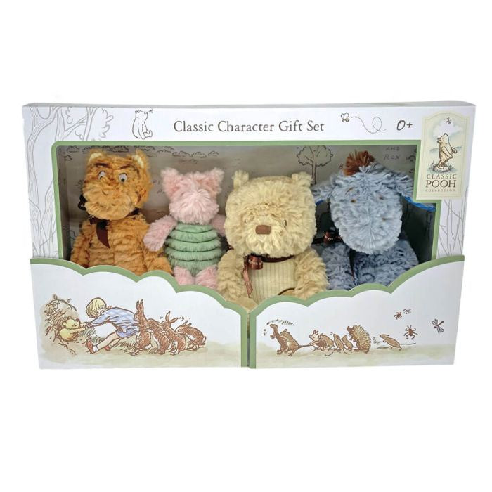 Classic Pooh Character Gift Set of 4