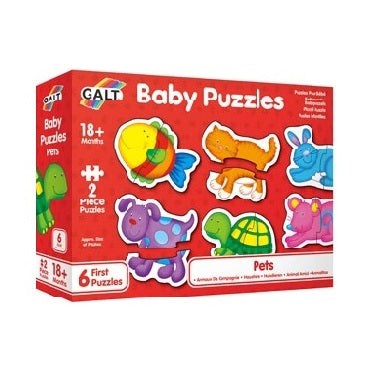 2pc Baby Puzzles - Pets