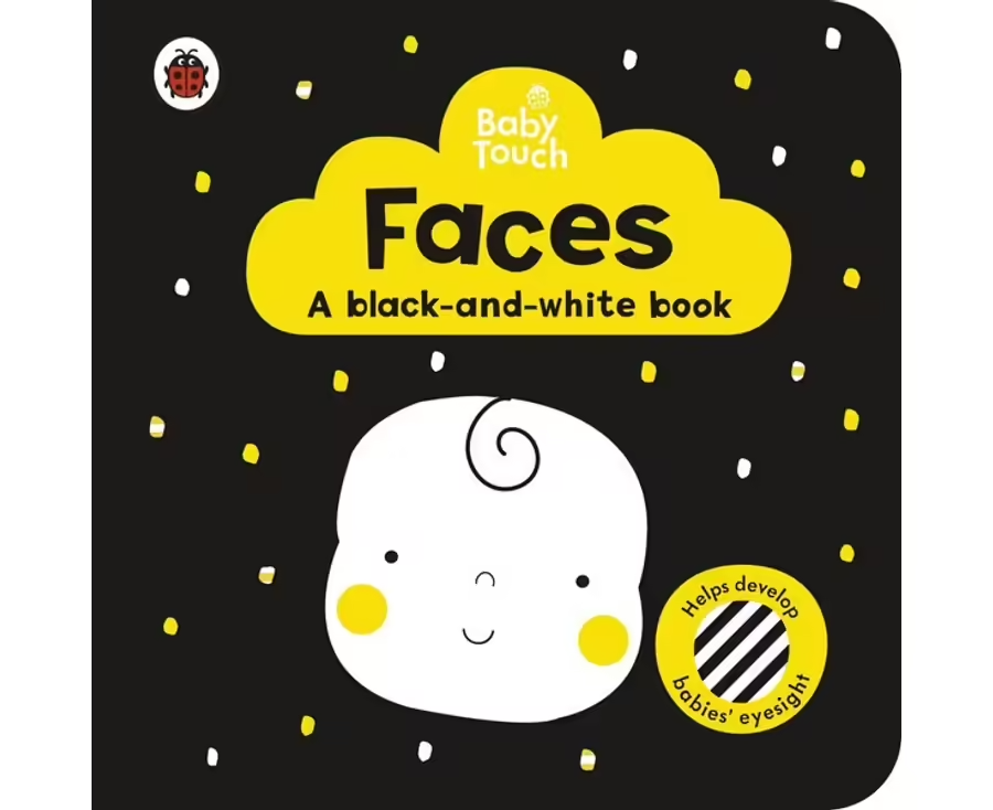 Baby Touch Black and White - Faces