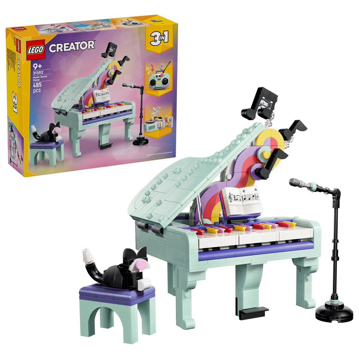 Lego Creator - Music Decor Piano with Cat 31392