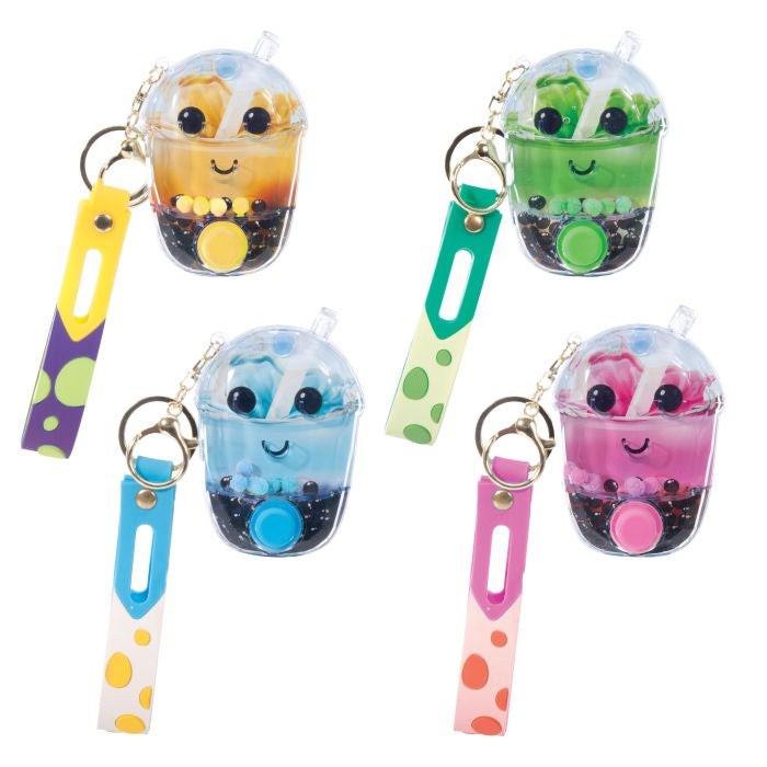 Water Game Keychain - Bubble Tea