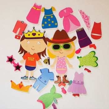 Bath Time Stickers - Fancy Dress