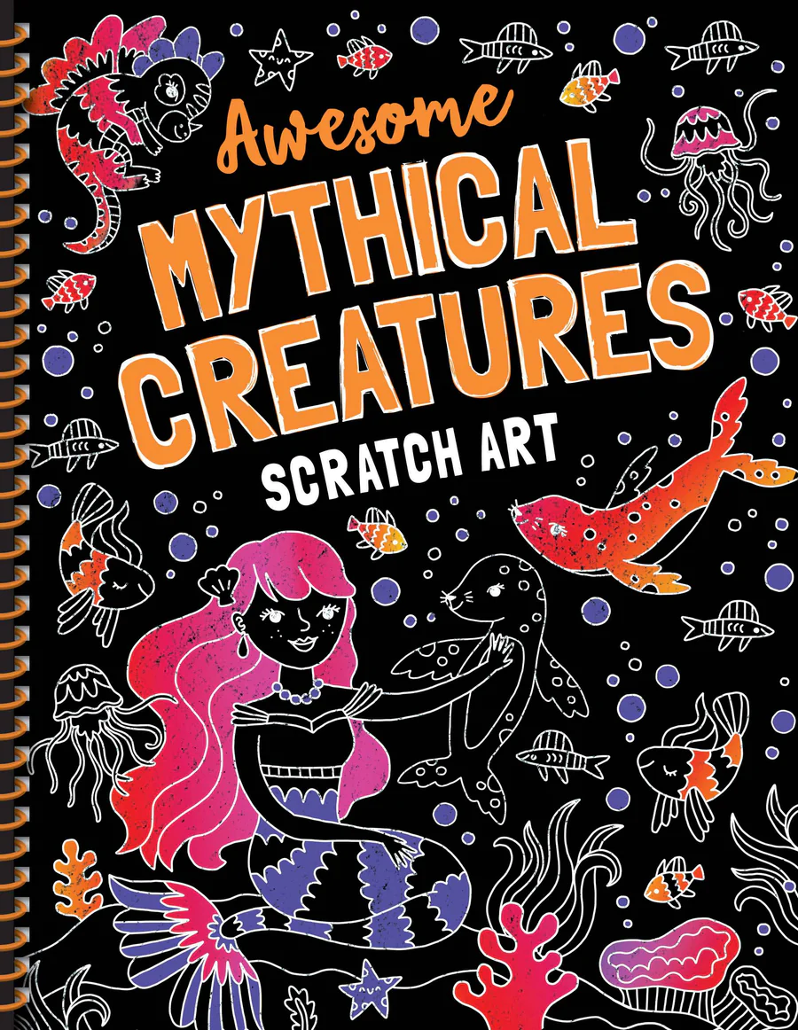 Scratch Art - Mythical Creatures – Toys and Tales