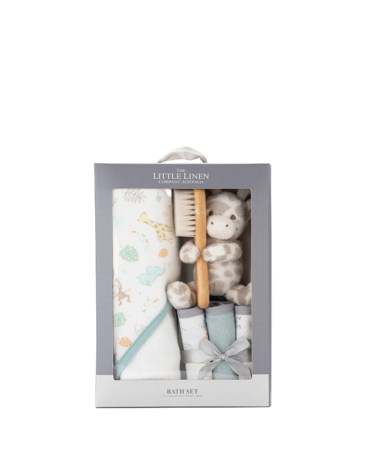 Boxed Bath Set - Savanna Giraffe