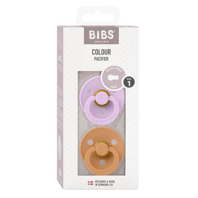 Round Pacifier Dummies Size 1 (0-6 Months) - 2pk