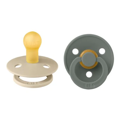 Round Pacifier Dummies Size 1 (0-6 Months) - 2pk