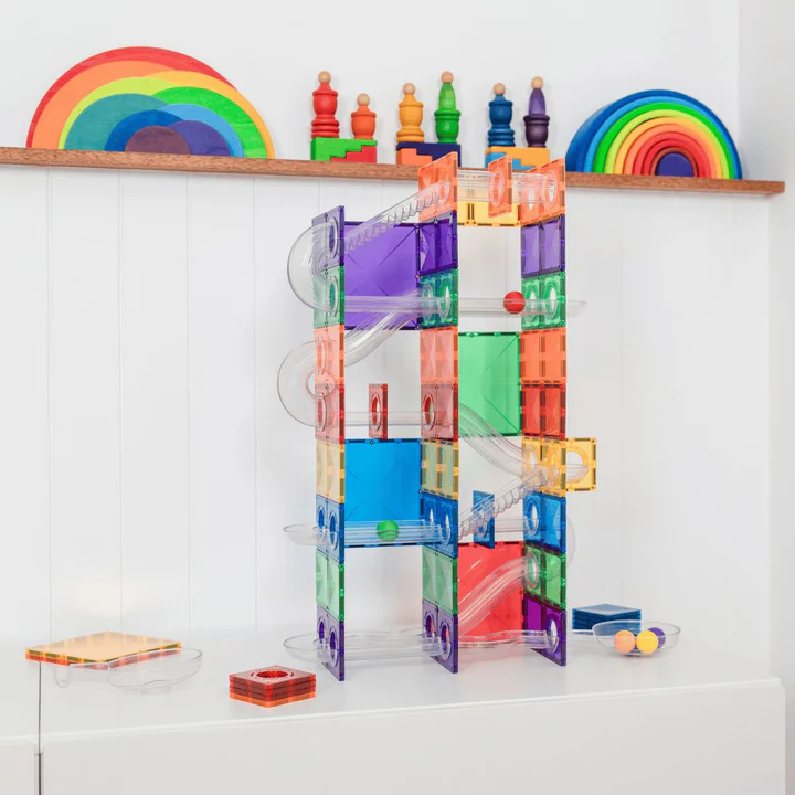 Connetix Rainbow Super Ball Run Pack (134pc)